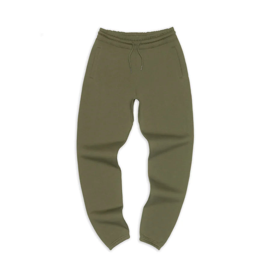 Organic Cotton Sweatpants Military Green