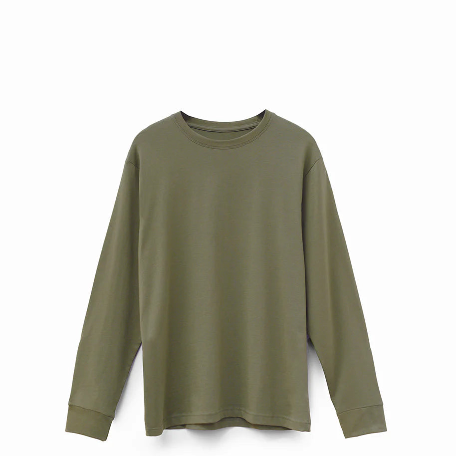 Long Sleeve Shirt- Military Green