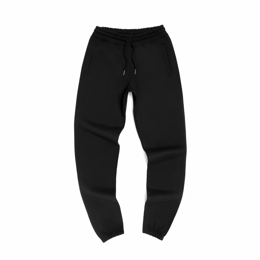 Organic Cotton Sweatpants- Black