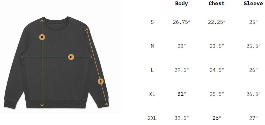 Organic Crewneck Sweater- Natural